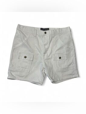 Vintage David Taylor 32 White High Rise Shorts